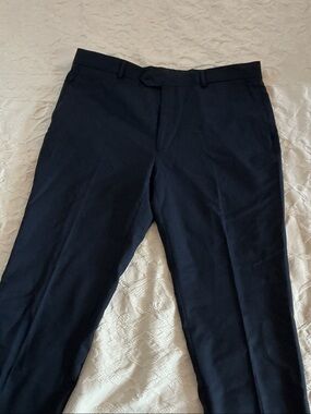 Alfred Sung midnight navy Dress Trousers